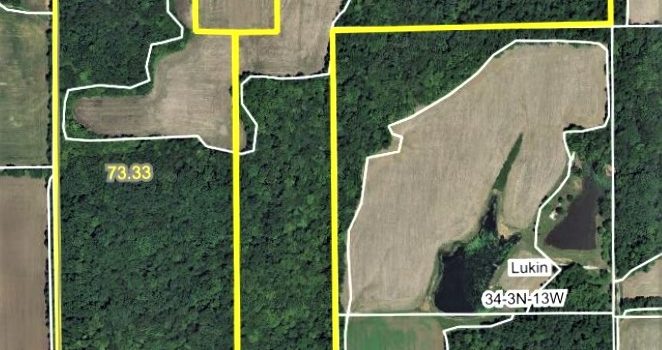 150 +/- ACRES –  Lawrence County Land – Lukin Township